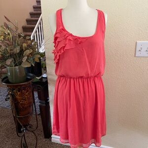 Eye Shadow women’s dress Salmon color Size XL NWOT